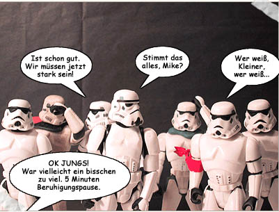 Stormtrooper Tagebuch Tag 2